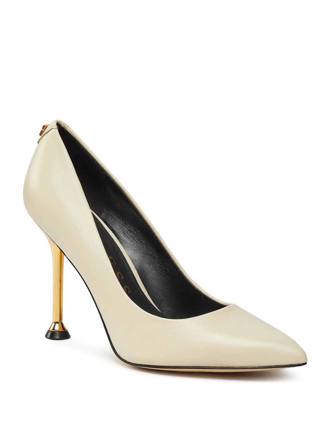Guess gold best sale pumps