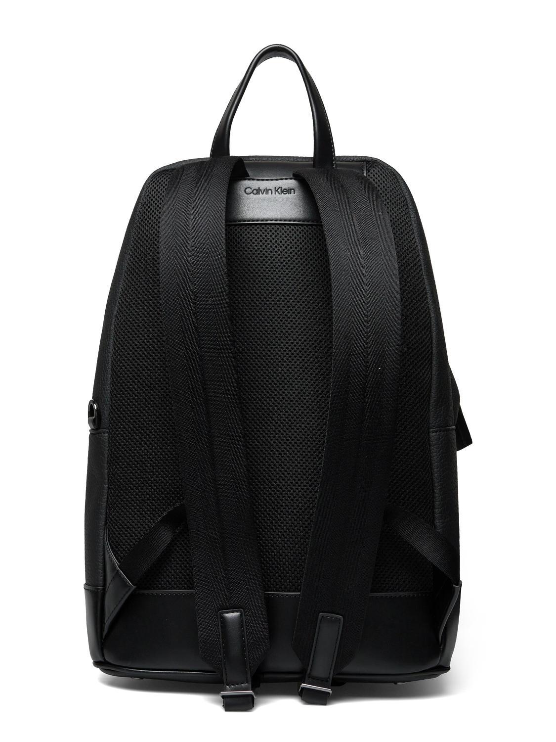 Calvin Klein Modern Bar Campus 15.6 Laptop Backpack Ck Black Buy At Outlet Prices