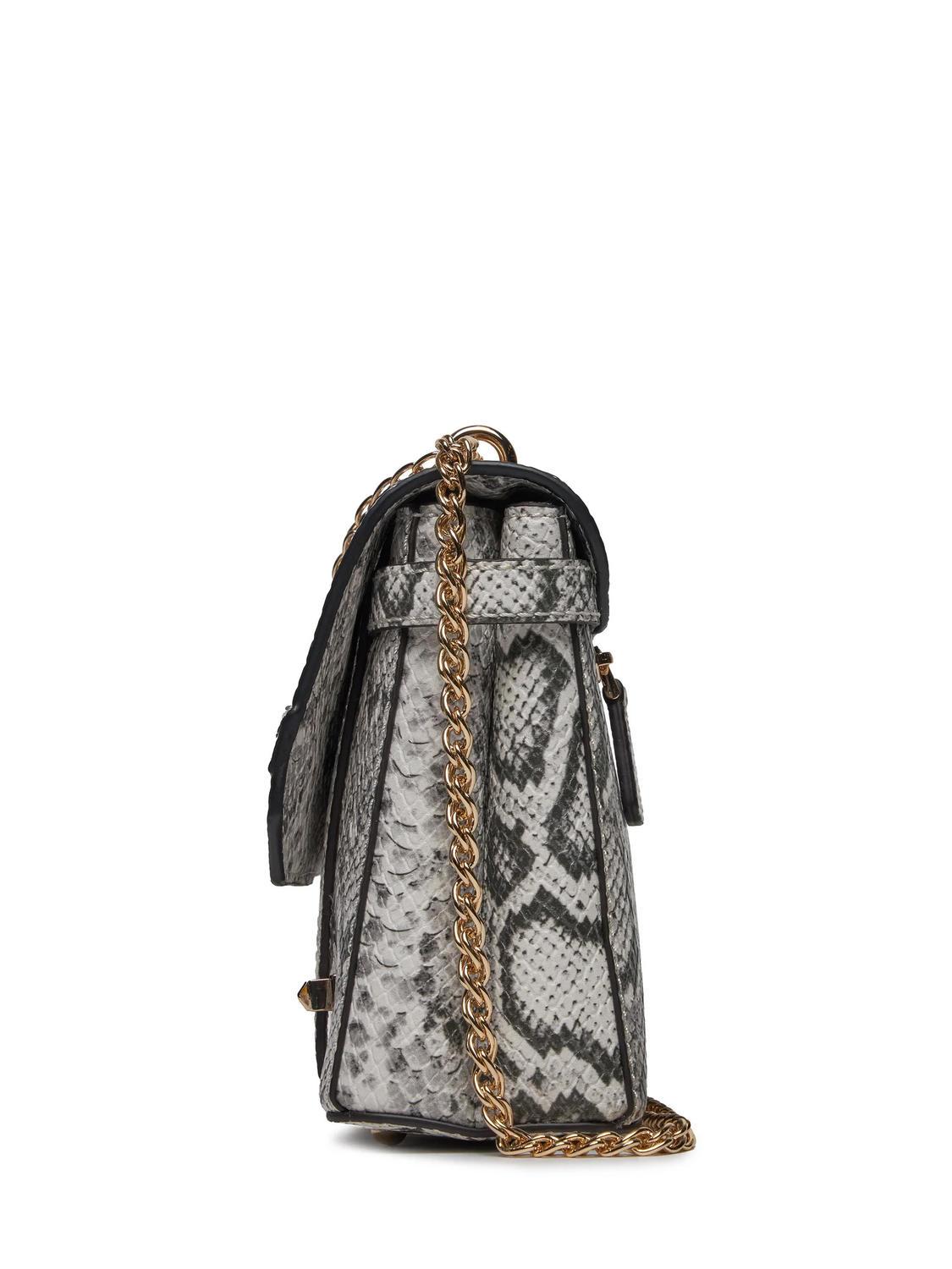 Guess Emilee Convertible Shoulder/Cross Body Bag Natural Multi 