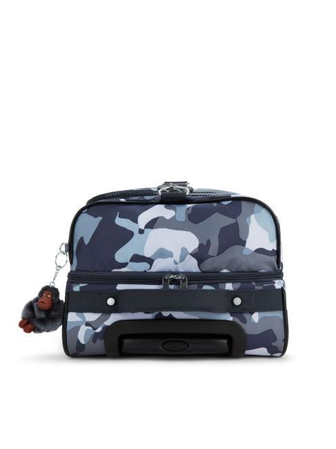 TEAGAN S Trolley hand luggage bag cool camo gray - Hand luggage