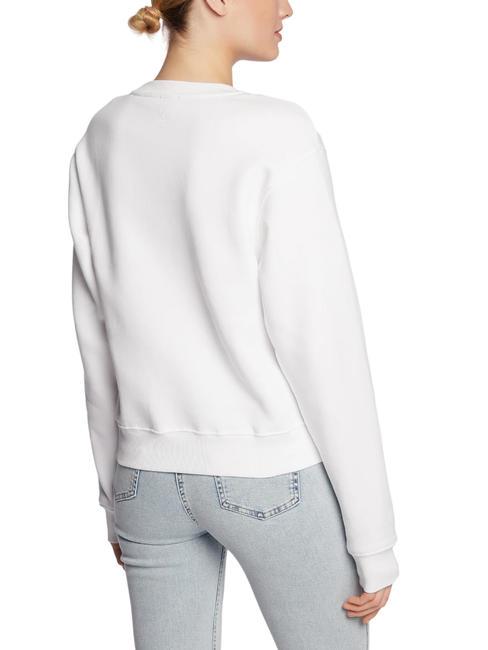 LOGO Sweatshirt with logo print purwhite - Women's Sweatshirts