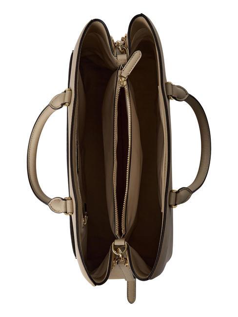 HANNA Large leather handbag light beige - Women&rsquo;s Bags