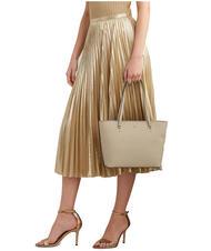 RALPH LAUREN KARLY Leather shopping bag light beige - Women&rsquo;s Bags - 5