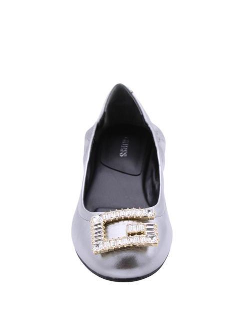 MICKLE Leather ballet flats pewter - Women’s shoes