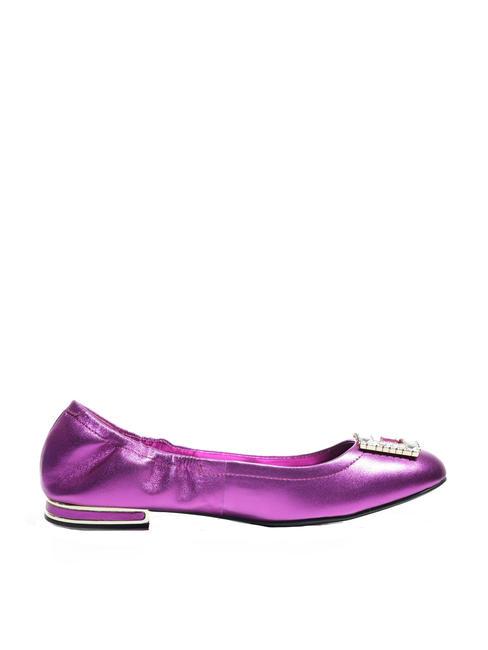 MICKLE Leather ballet flats fuchsia - Women’s shoes