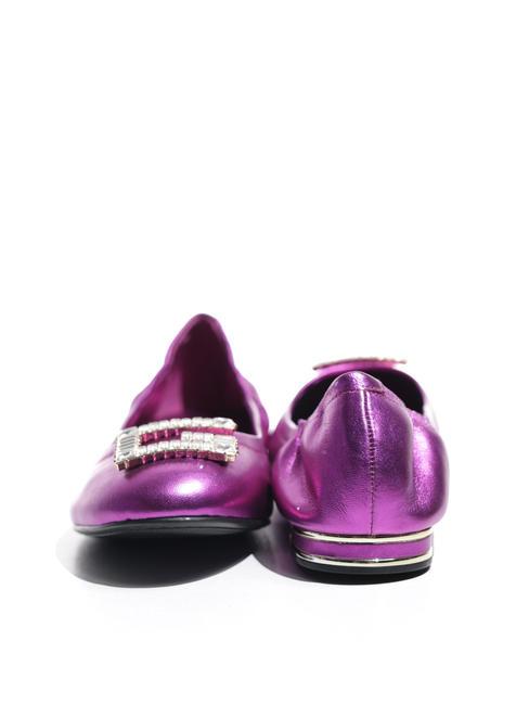 MICKLE Leather ballet flats fuchsia - Women’s shoes