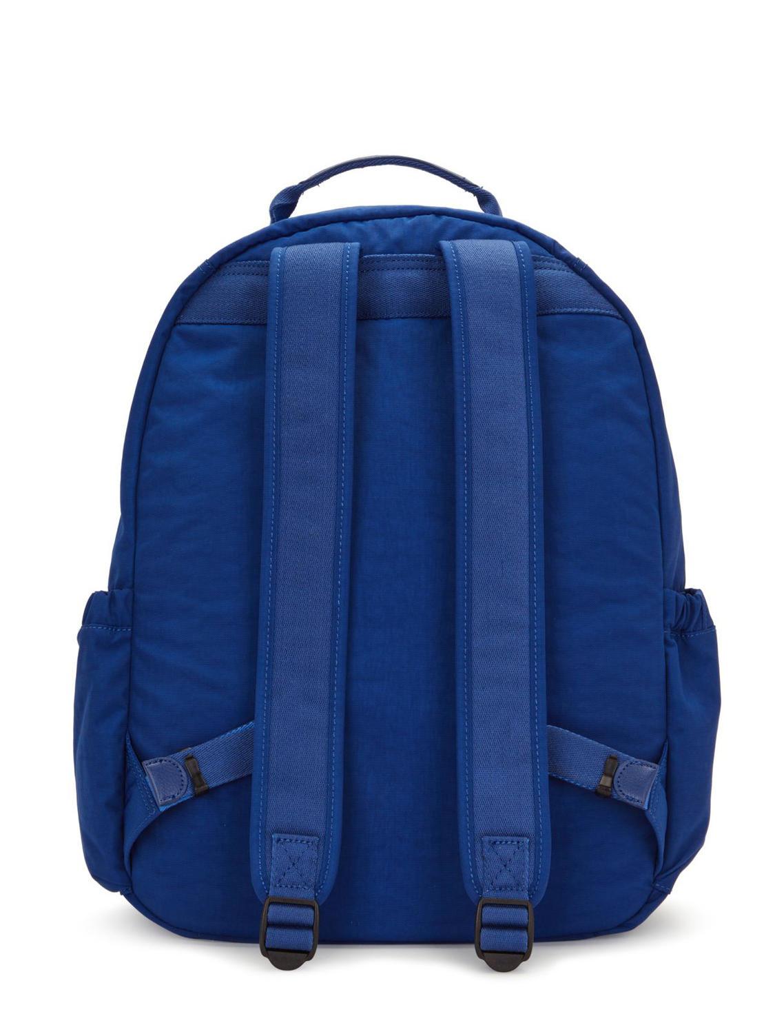 Kipling Seoul Large Backpack Deep Sky Blue Buy At Outlet Prices