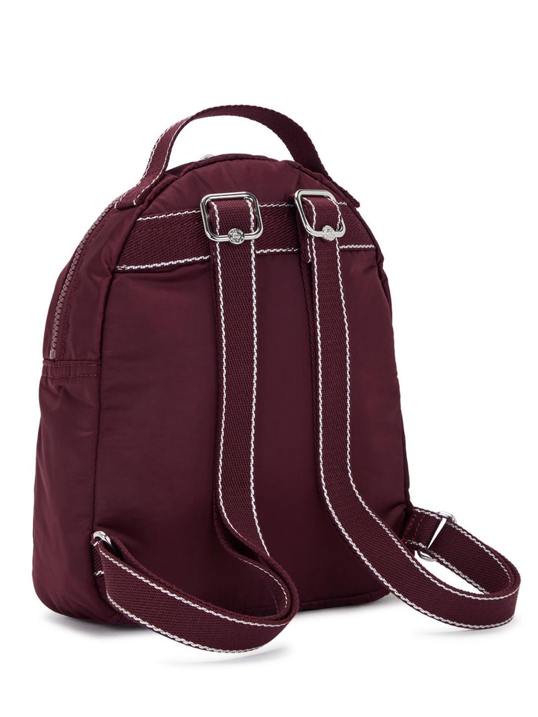 Kipling Adam S Backpack Merlot Sateen Buy At Outlet Prices