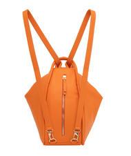 LESAC TRIO Hammered leather backpack orange - Women&rsquo;s Bags - 3