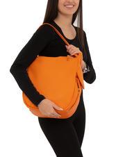 LESAC TRIO Hammered leather backpack orange - Women&rsquo;s Bags - 4