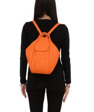 LESAC TRIO Hammered leather backpack orange - Women&rsquo;s Bags - 5