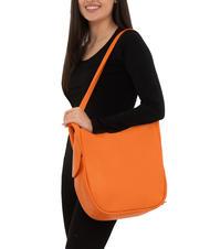 LESAC TRIO Hammered leather backpack orange - Women&rsquo;s Bags - 6