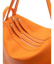LESAC TRIO Hammered leather backpack orange - Women&rsquo;s Bags - 7