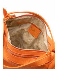 LESAC TRIO Hammered leather backpack orange - Women&rsquo;s Bags - 9