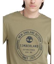 TIMBERLAND SS BRAND CARRIER Cotton T-shirt - T-shirt