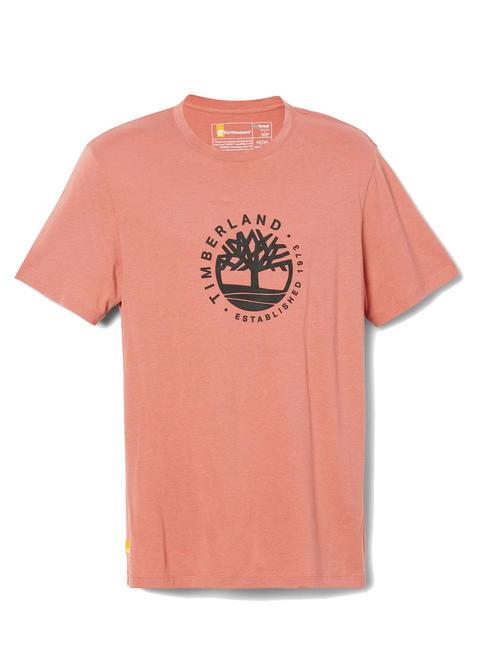 SS REFIBRA Cotton T-shirt light mahogany - T-shirt