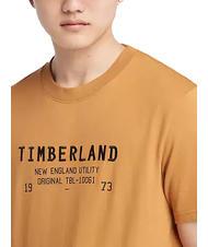 TIMBERLAND SS ROC CARRIER Cotton T-shirt wheat boot - T-shirt - 3