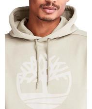 TIMBERLAND TREE LOGO Hoodie island fossil - Sweatshirts - 4