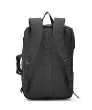 CIAK RONCATO MILLENNIUM 3 zip backpack briefcase, 15.6" laptop holder Black - Work Briefcases - 3