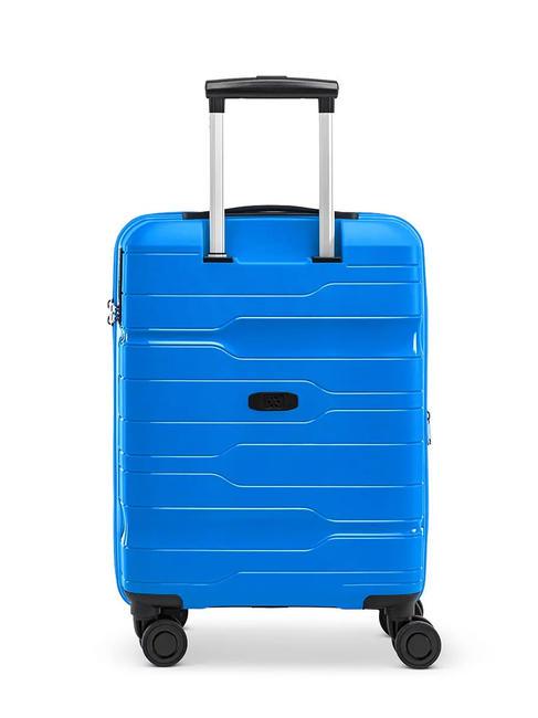 DISCOVERY Hand luggage trolley, expandable blue river - Hand luggage