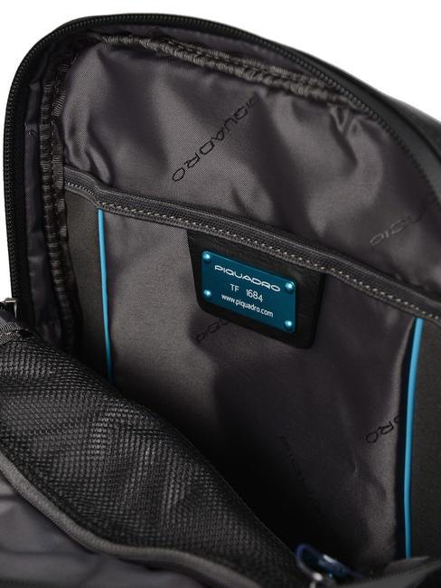 URBAN Leather bag Black - Over-the-shoulder Bags for Men