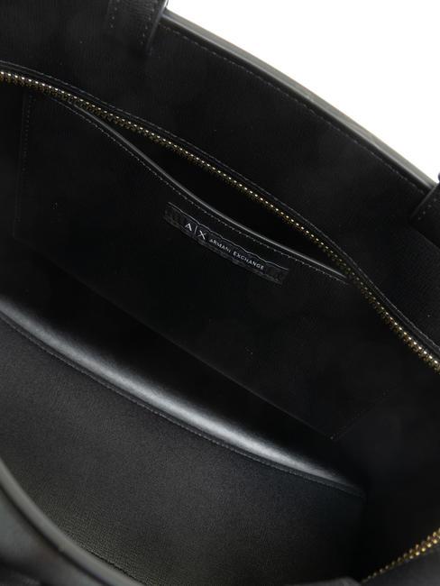 A|X BUCKLE Shoulder shopper bag Black - Women’s Bags