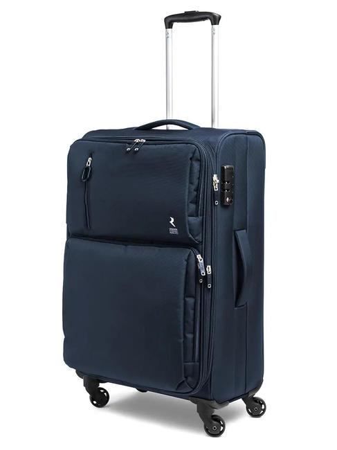 ECO-MOOD Set of 3 trolleys: cabin+medium and large exp night blue - Trolley Set