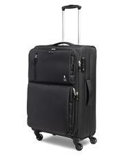 R RONCATO ECO-MOOD Set of 3 trolleys: cabin+medium and large exp Black - Trolley Set - 4