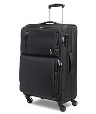 R RONCATO ECO-MOOD Set of 3 trolleys: cabin+medium and large exp Black - Trolley Set - 5