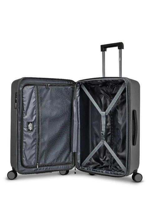 RITMO Medium expandable trolley lemon - Rigid Trolley Cases