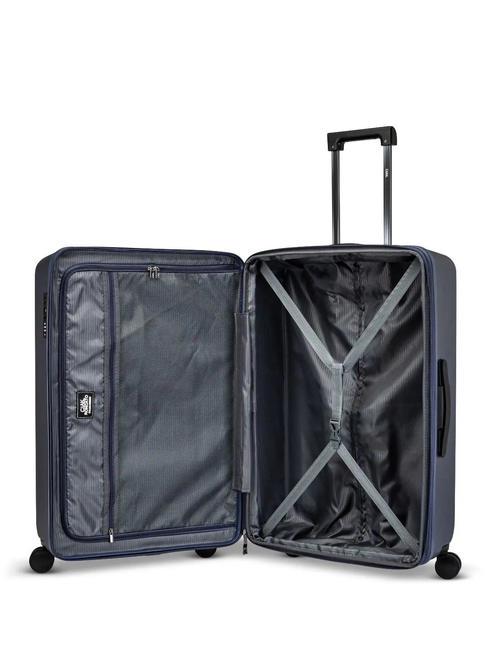 RITMO Large expandable trolley blu navy - Rigid Trolley Cases