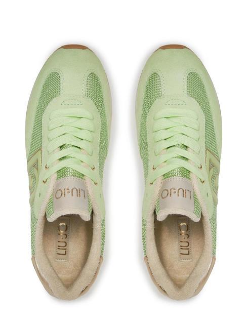DREAMY 02 Platform sneakers light green/light gold - Women&rsquo;s shoes