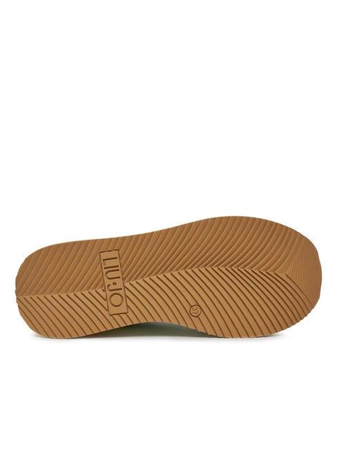 DREAMY 02 Platform sneakers light green/light gold - Women&rsquo;s shoes