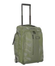 PIQUADRO BRIEF 2 Cabin trolley with backpack portability green - Hand luggage - 4