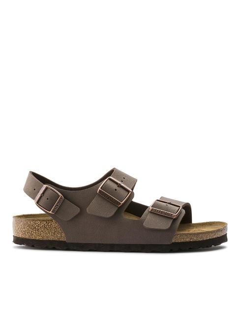 MILANO Birko-Flor sandal slipper mocca - Unisex shoes