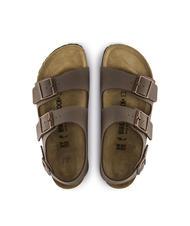 BIRKENSTOCK MILANO Birko-Flor sandal slipper mocca - Unisex shoes - 3