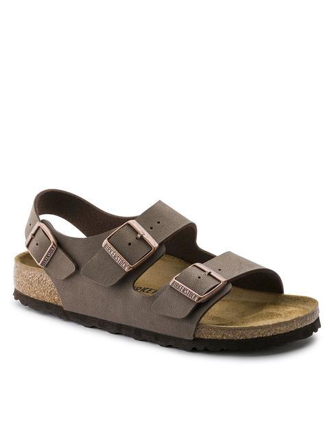 MILANO Birko-Flor sandal slipper mocca - Unisex shoes