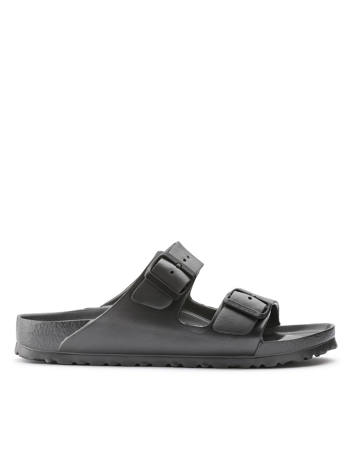 Silver sales birkenstocks rubber