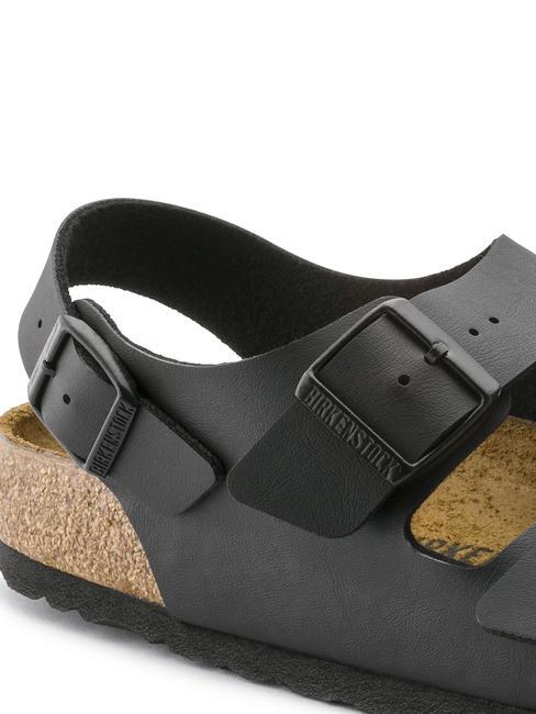 MILANO Birko-Flor slipper sandal black - Unisex shoes