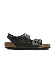 BIRKENSTOCK MILANO Birko-Flor slipper sandal black - Unisex shoes - 2