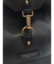 THE BRIDGE CORE SOFT Leather backpack Black Gold - Women&rsquo;s Bags - 3