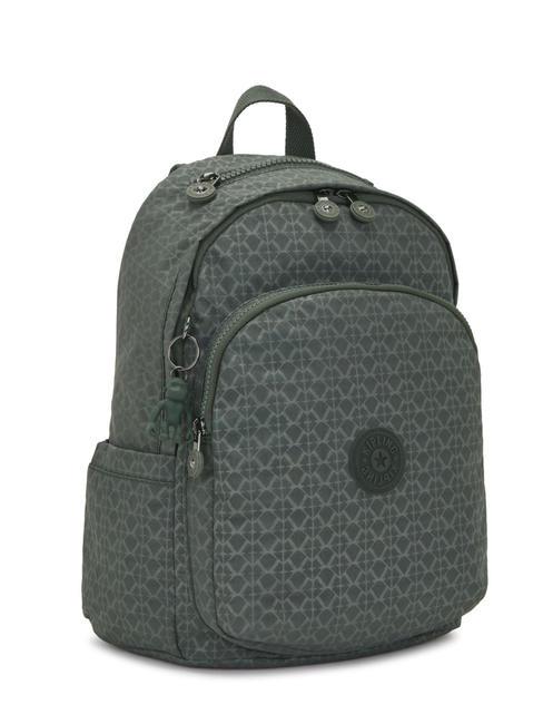 DELIA M Backpack sign green embosse - Women’s Bags
