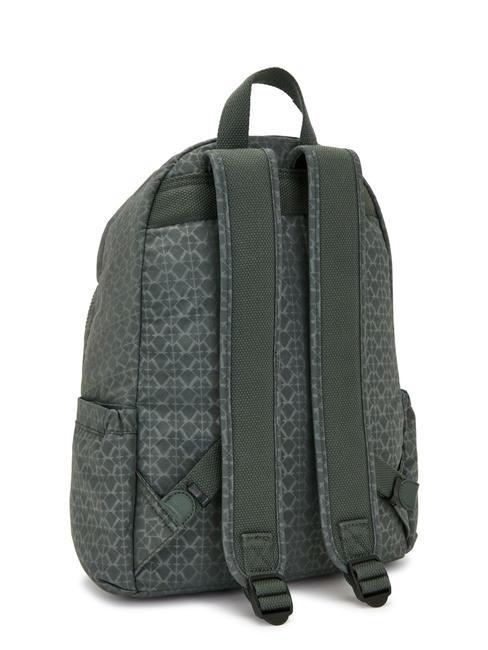 DELIA M Backpack sign green embosse - Women’s Bags