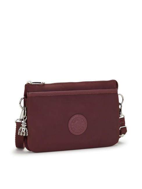 RIRI  Clutch bag with shoulder strap deep aubergine - Women’s Bags