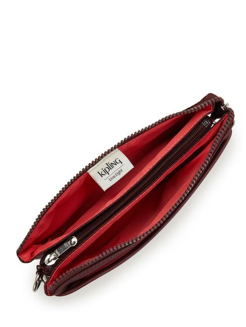 RIRI  Clutch bag with shoulder strap deep aubergine - Women’s Bags
