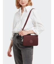 KIPLING RIRI  Clutch bag with shoulder strap deep aubergine - Women’s Bags - 6
