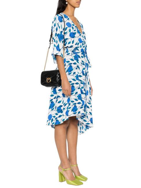 LOVE CLICK PUFF Mini quilted leather bag black-antique gold - Women’s Bags