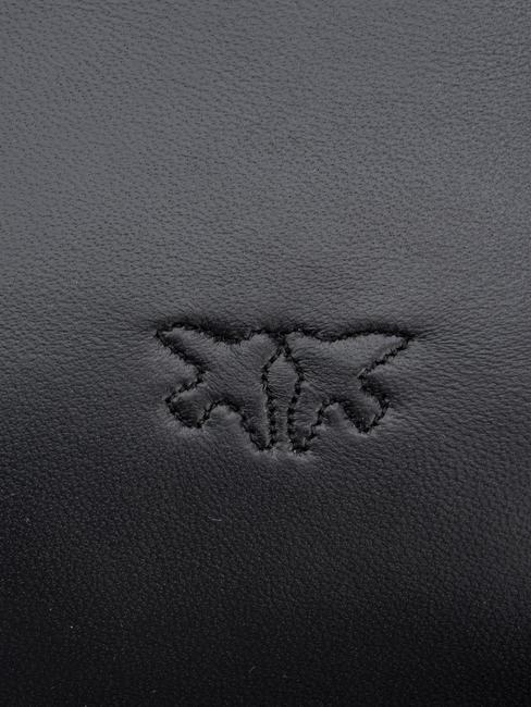 LOVE CLICK PUFF CLASSIC Leather shoulder bag black limousine block color - Women’s Bags