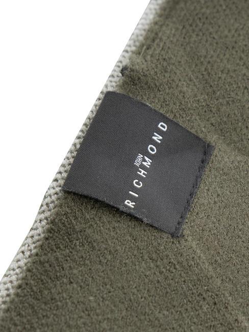 ZAMIG Maxi logo scarf green mil. - Scarves