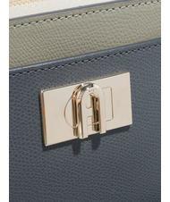 FURLA 1927 Leather mini bag soil/marble w/pearl e - Women’s Bags - 3